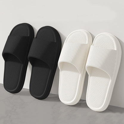Luxlili | Chaussons d’intérieur à rayures pour femmes et hommes Laurienne Paris