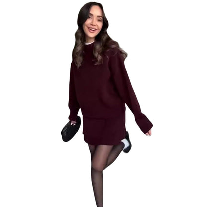 Luxlili | | Ensemble en maille 2 pièces pour femme Laurienne Paris