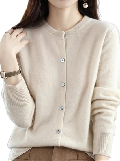 Tricotis™ | Cardigan Tricoté Boutonné Femme