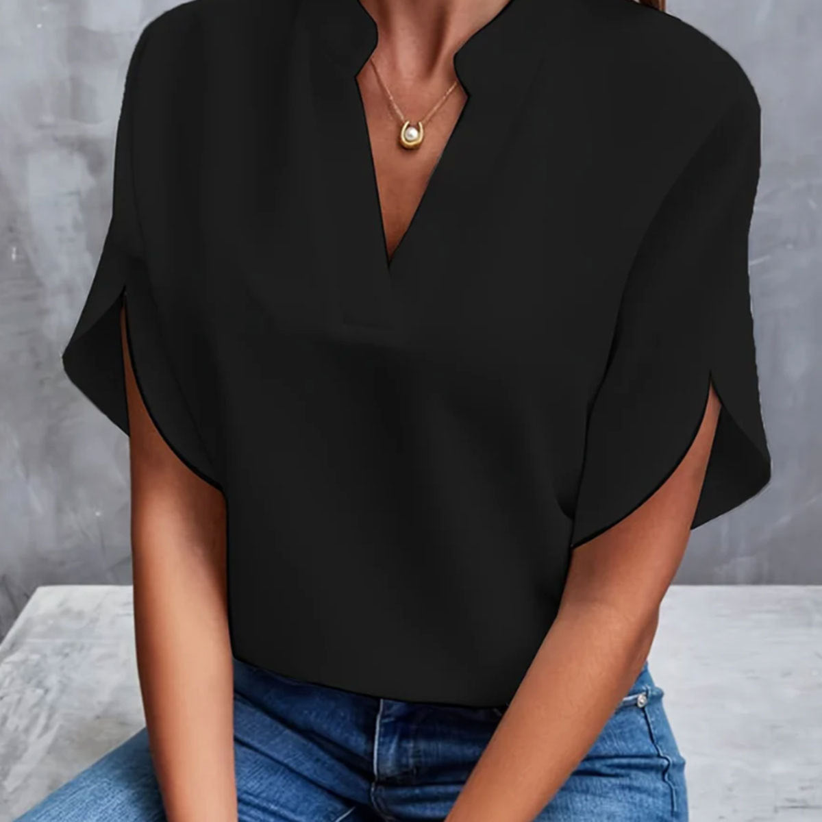 Serenya™ | Chemise Fluide Chic Luxlili