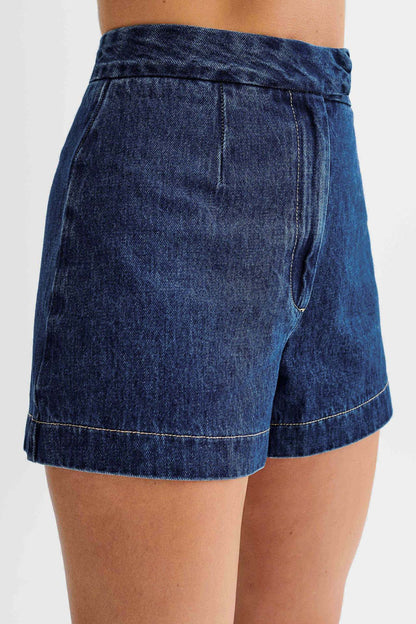 Luxi | Ensemble décontracté en jean sans manches pour femme Luxlili