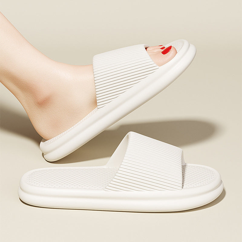 Luxlili | Chaussons d’intérieur à rayures pour femmes et hommes Laurienne Paris