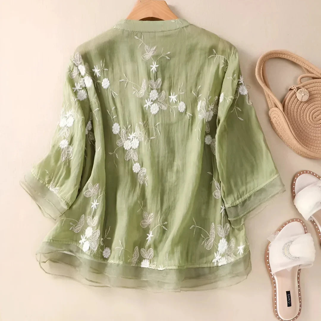 Beautéline™ | Blouse brodée Luxlili