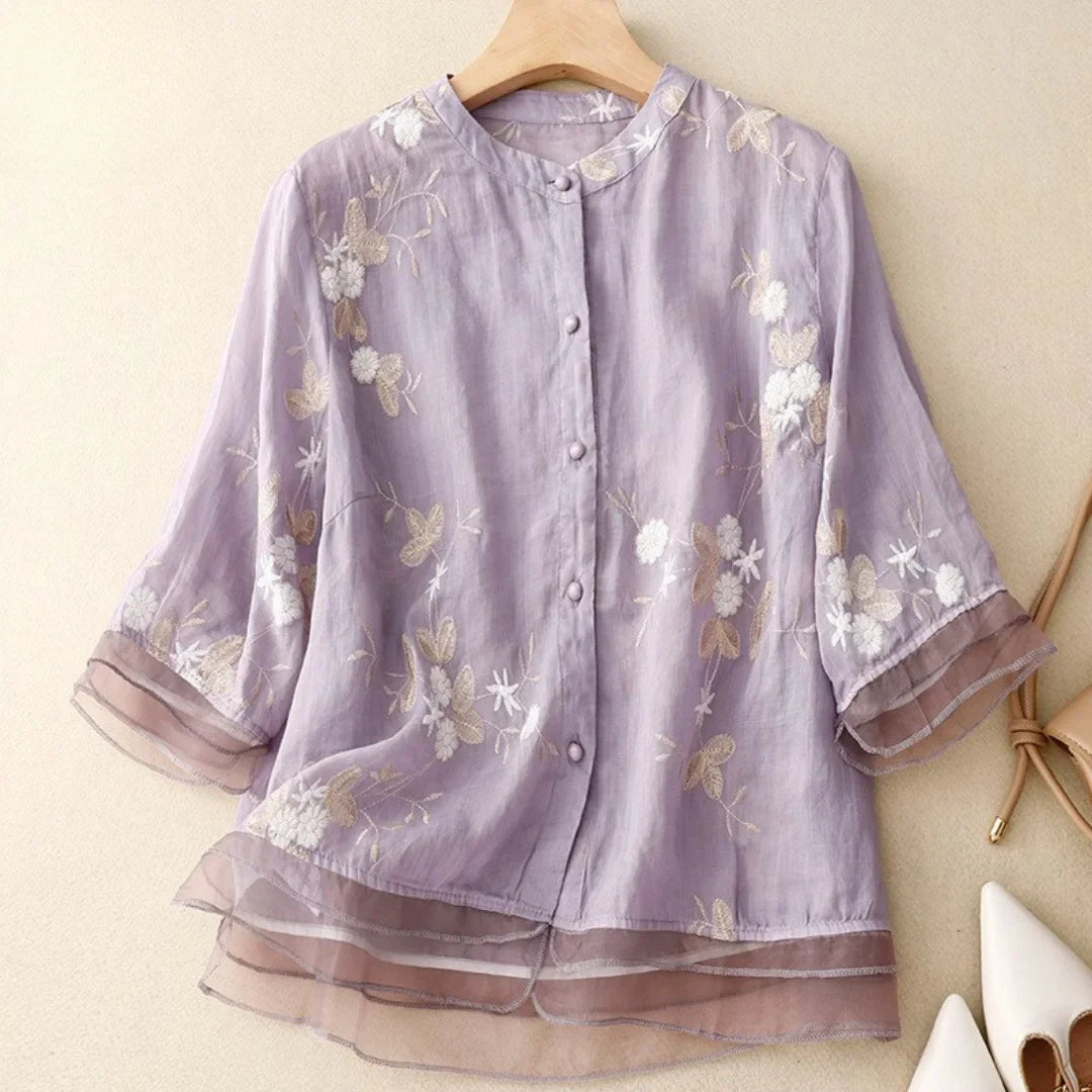 Beautéline™ | Blouse brodée Luxlili