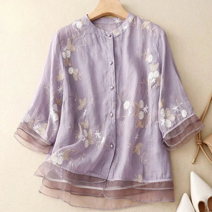 Beautéline™ | Blouse brodée Luxlili