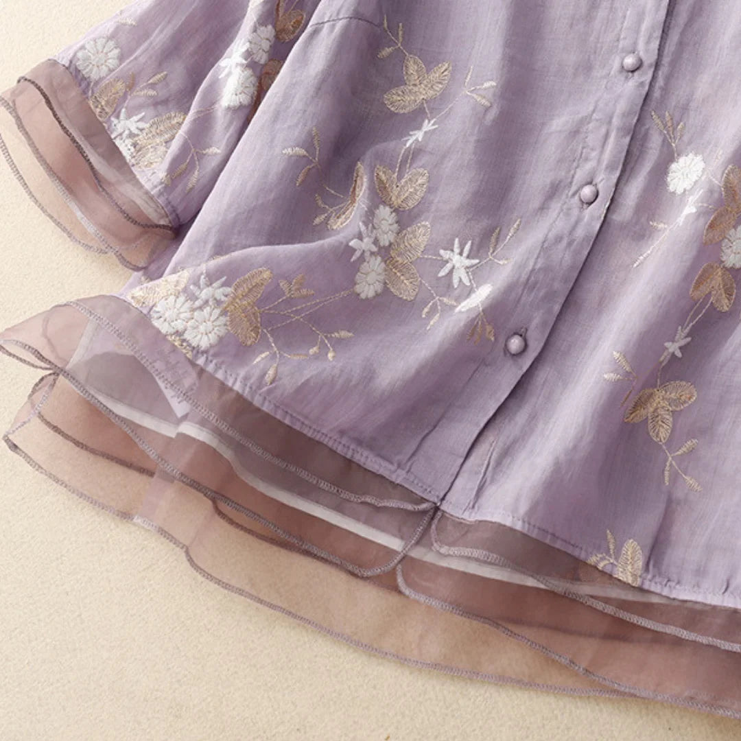 Beautéline™ | Blouse brodée Luxlili