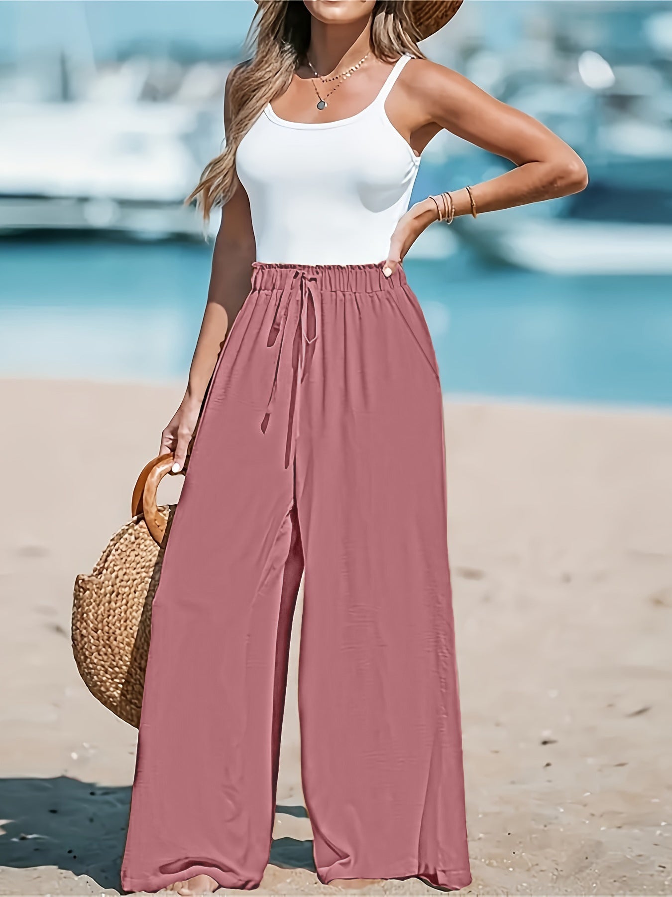 Aéronia™ | Pantalon Large Femme Luxlili