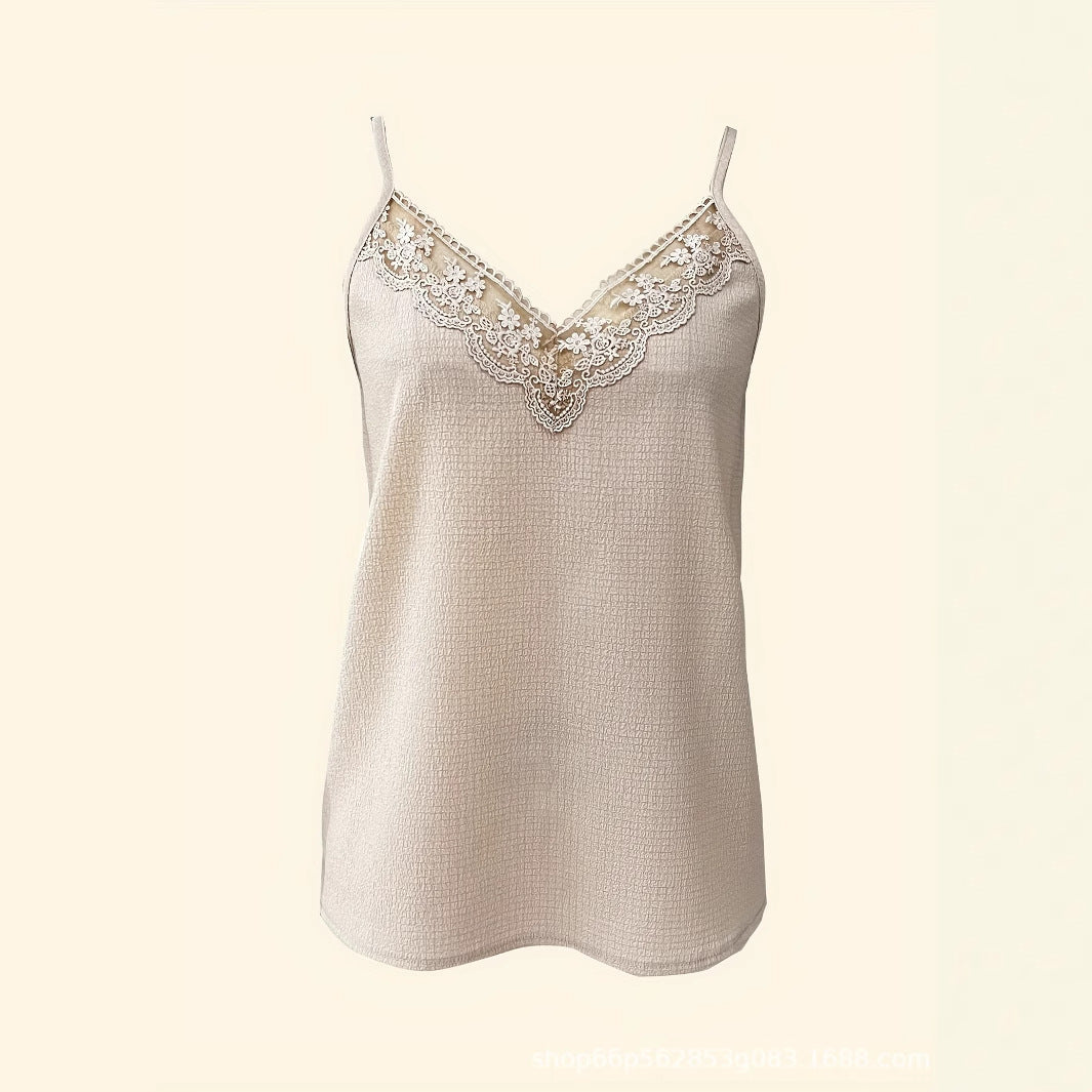 Luxlili | Débardeur à dentelle pour femme Laurienne Paris