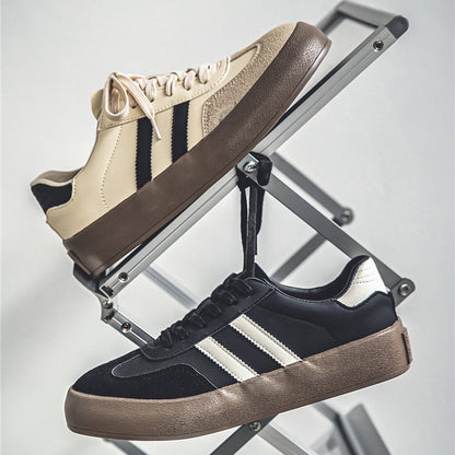 PU Leather Sneakers - Men Laurienne Paris