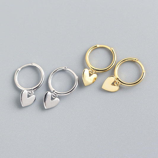 Luxlili | Boucles d’oreilles cœur – Bijoux haut de gamme au style raffiné Laurienne Paris